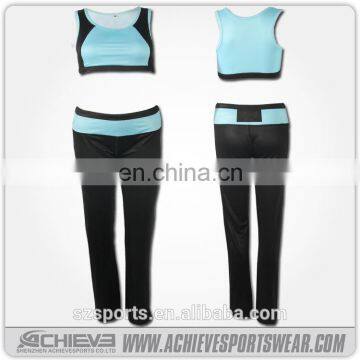 2017 fitness clothing / lycra gym wear / yoga active wear