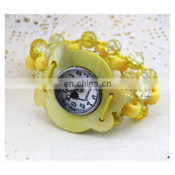 New Fashion Assorted Beach Watch Coconut Shell Bracelet Watch Palm Vintage Wristwatch Ethnic Brazilian Fashion Watch photo-4