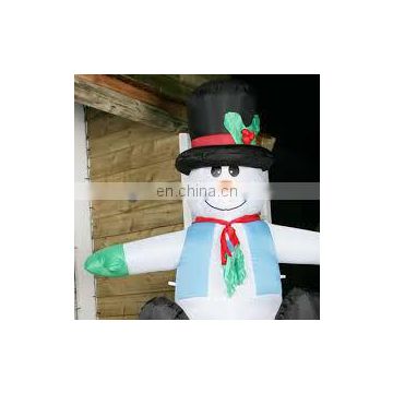 New Indoor Inflatable Christmas Snowman for family decoration