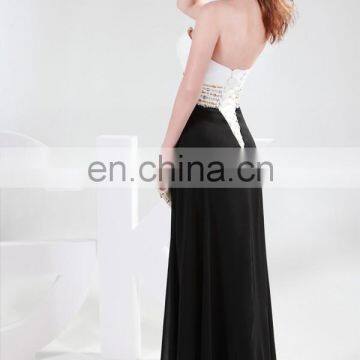 2015 Grace Karin New Design Sexy Sweetheart Sleeveless Long Chiffon Plus Size Evening Dress CL4429 photo-3