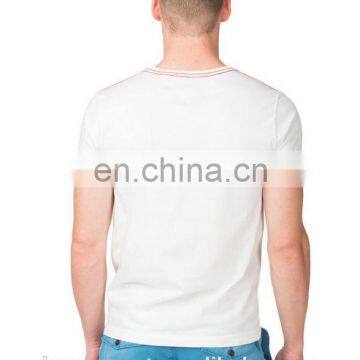 Latest Fashion Round Neck Casual Men's Top Summer T-shirt Printing for OEM photo-2