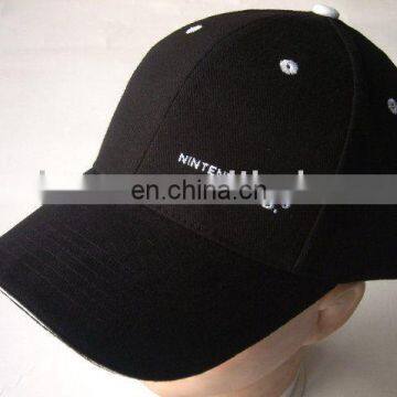 Cheap brushed cotton embroidery promotional cap