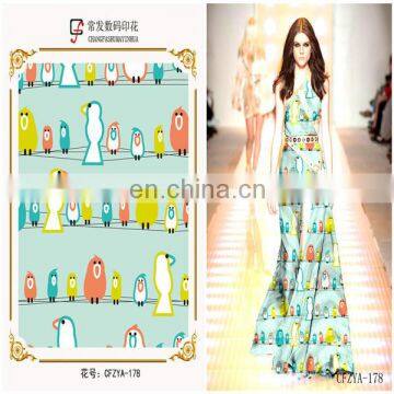 60*60 / 90*88 Digital Printing On Rayon Fabric for New Dresses photo-5