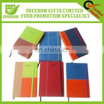 Any Logo Customized PU Business Notebook