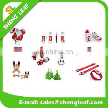 Christmas Custom usb flash drive for promotional gifts