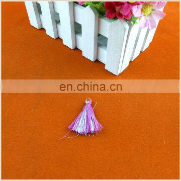 2016 fashion tassel / shiny polyester tassel trims