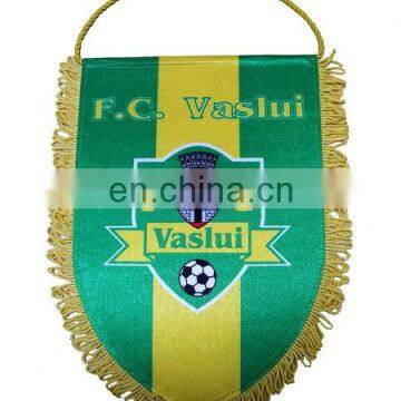 Promotional Custom Design Sport Pennant Triangle Polyester Flag Bunting photo-2