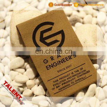 Custom Silicone Heat Transfer Printing Main Fabric Label for Garment photo-2