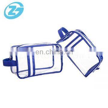 Travel Transparent PVC Contracted Personalized Cosmetic Bag photo-4