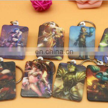 Customized Digital Photo Keychain Football Soccer Star Movie Star Character Keychain President Election Keychain photo-3