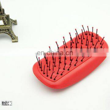 Colorful Comb Pin Brush Plastic Hair Brush