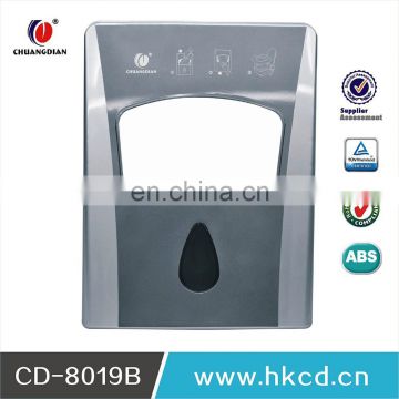 super quality plastic ABS material Disposable 1/4 Paper Toilet Seat Cover Dispenser CD-8019A