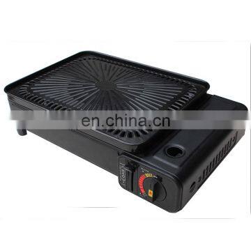 ODM/OEM cool rolled steel and mini BBQ portable camping gas bbq with gas bbq grill