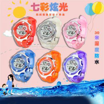 CITIPLUS 5-14 year old digital digital watch multi - function electronic watch mini cute waterproof watch