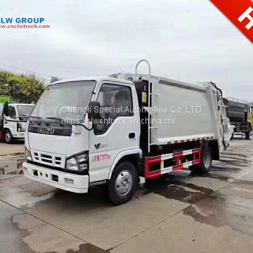 Factory Sale Brand New ISUZU 6CBM Waste Collection Truck