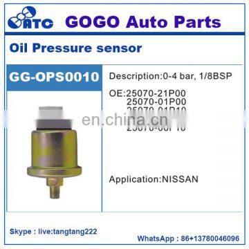 Oil Pressure Sensor for N issan 300ZX 200SX OEM 25070-21P00 25070-01P00 25070-01P10 25070-89909 25070-06F10 0-4 bar, 1/8BSP