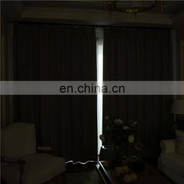 Plaid Blackout Curtain For Living room Faux linen Curtains for Bedroom Rideaux Window Customized