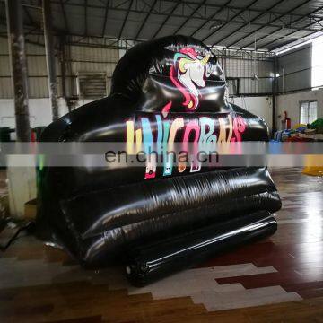 Durable 0.9mm PVC Tarpaulin Advertising Inflatables Outdoor Blow Up Billboard With Custom Banner photo-3
