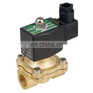 2W160-15S 2/2 Way Direct Acting Normally Closed Air Water Oil Gas Solenoid Valve