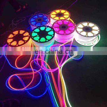 2835 SMD 220V Warm White Flexible Neon LED Strip Double Side Neon Tube Light photo-6