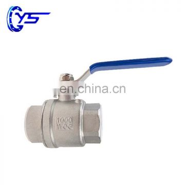 Stainless Steel QIIF Manual Ball Valve With Floating Ball