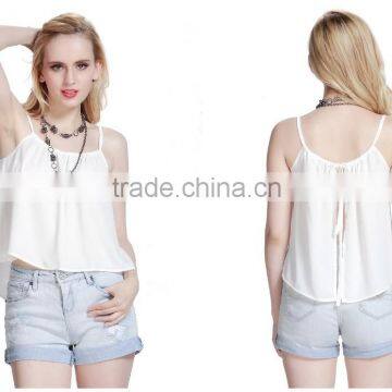 Wholesale 2015 Special Design Backless Tank Top