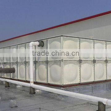 sectional FRP/GRP SMC water tank for water treatment