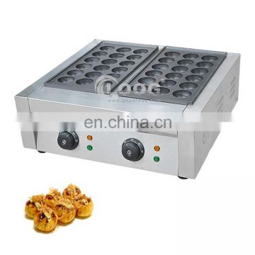 CE Certificate Snack Machine Japanese Fish Ball Grill Takoyaki Machine Professional Takoyaki Maker Electric