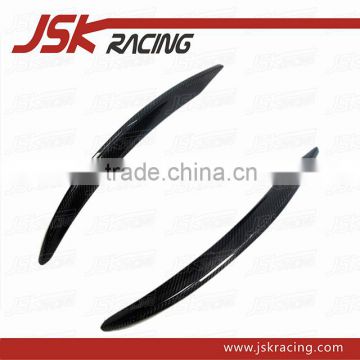 P STYLE CARBON FIBER FRONT BUMPER CANARDS FOR MERCEDES BENZ CLA-CLASS W117 AMG CLA260 250 CLA45(JSK061207)