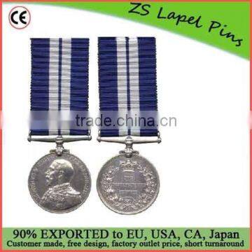 Custom quality free artwork design Distinguished Service Medal