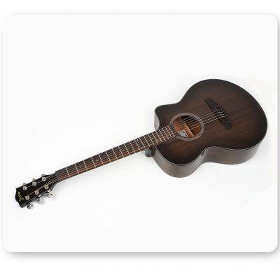 New Designed Acoustic Guitar Deviser LK-12 Mahogany Guitar Wholesale Factory Price OEM High Quality Guitar photo-5