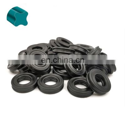 Good Performance Quad Ring Four-lobed Double-acting Seals OEM Nitrile NBR FKM Mechanical Hydraulic Quad-ring Seal Rubber X Ring