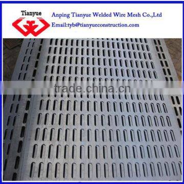 SS 430 perforated metal sheet with 60 degree hole