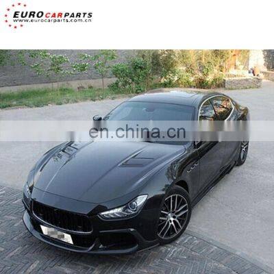 Carbon Fiber Material Masrt ASPEC Style Body Kits Fit for Ghibli 2013year to Ghibli ASPEC Carbon Fiber Parts