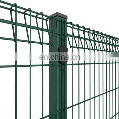 Fence Accessories Metal Farm Fence Rails Pvc Coated Bilateral Wire Fence