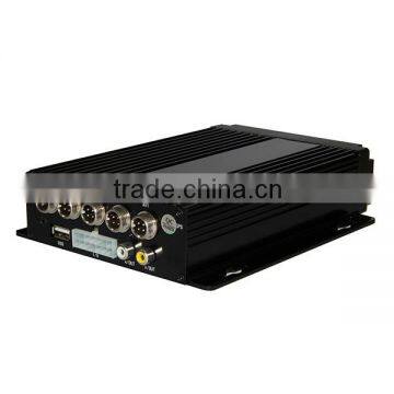 128G SD Card 4CH Mobile Dvr For Bus/Truck H.264 MDVR