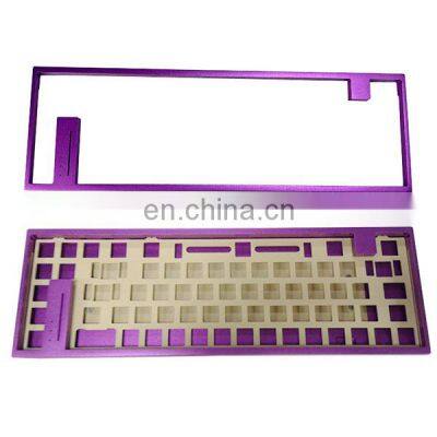 Custom cnc mechanical keyboard case prototype manufacturing cnc keyboard case in custom design