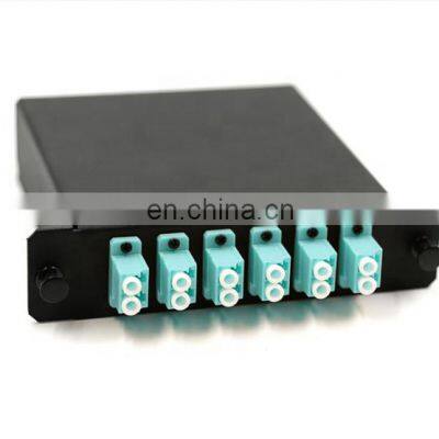 China MTP MPO Terminal box Module Cassette 96 48 24 12 8 6 Cores Fiber Optic Patch Panel