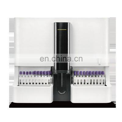 high quality touch screen Full Auto 5 part LCD Blood Cell Counter Hematology Analyzer