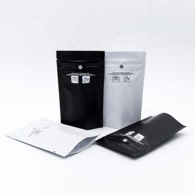 Stock Custom Matte Laminate Gravure Printing Standing Three Side Seal Zipper Child Resistant Bag Packaging Plastic Bags photo-2