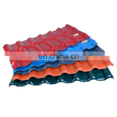 Color stable teja de pvc roof sheet/hot sale impact resistance upvc plastic roof tile for wall cladding