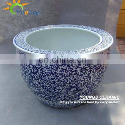 Wonderful big outdoor handmade ceramic flower pots