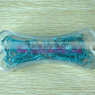 Bone shape paper clip with bone design box