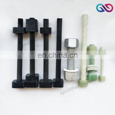 M6 M10 M12 M16 M20 M24 M30 M40 M50 M100 GRE Screw and Nuts, FRP Bolts and Nuts, GRP Bolt and Hex Nut photo-3