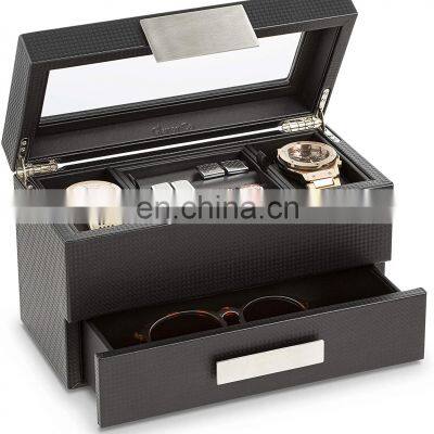 Watch Storage Packaging Case Box Custom Watch Box with Drawer