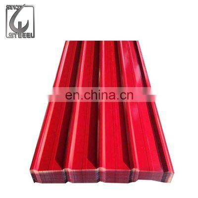 0.22mm Thick PPGI Color Coated Steel Prepainted Corrugated Roof Sheet