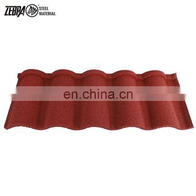 1340*420*0.4mm Building Material Stone Coated Spanish/Bond/Shingle Style Metal Roofing Tiles