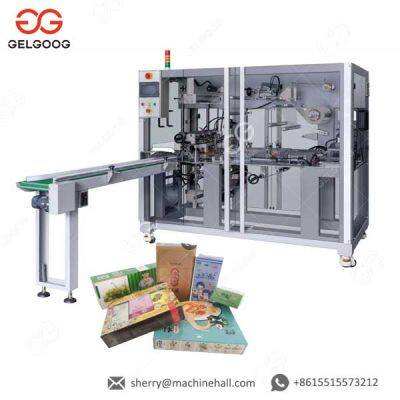 Automatic Perfume Box Cellophane Wrapping Machine