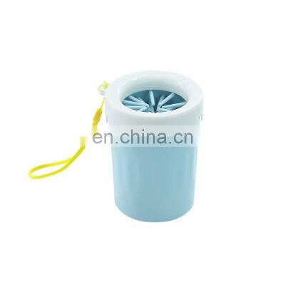 Hot Selling 2021 Amazon Eco Friendly Silicone Brush Usb Electric Portable Automatic Pet Dog Paw Cleaner Cup photo-4