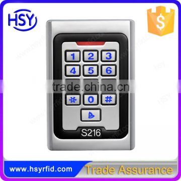 High quality 13.56mhz 125khz 2000 card users rfid stand alone single door controller